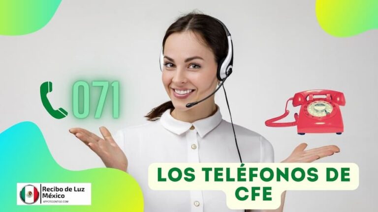 Telefono de CFE Atención a Clientes Los 5 Mejores Números para