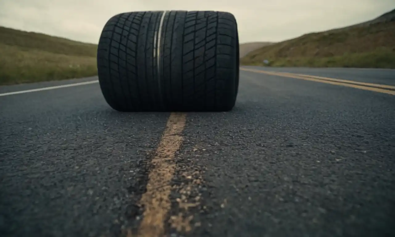 Car engine, gearshift, tire tread, road map, warning signs