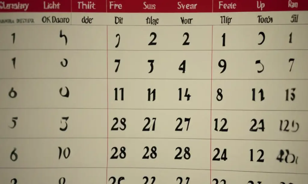 Un calendario compartido en pantalla