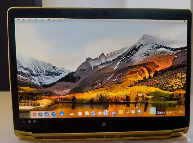 A laptop with a secure boot process on Windows 11