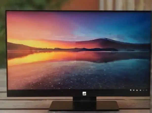 A windows desktop with a secure startup shield icon