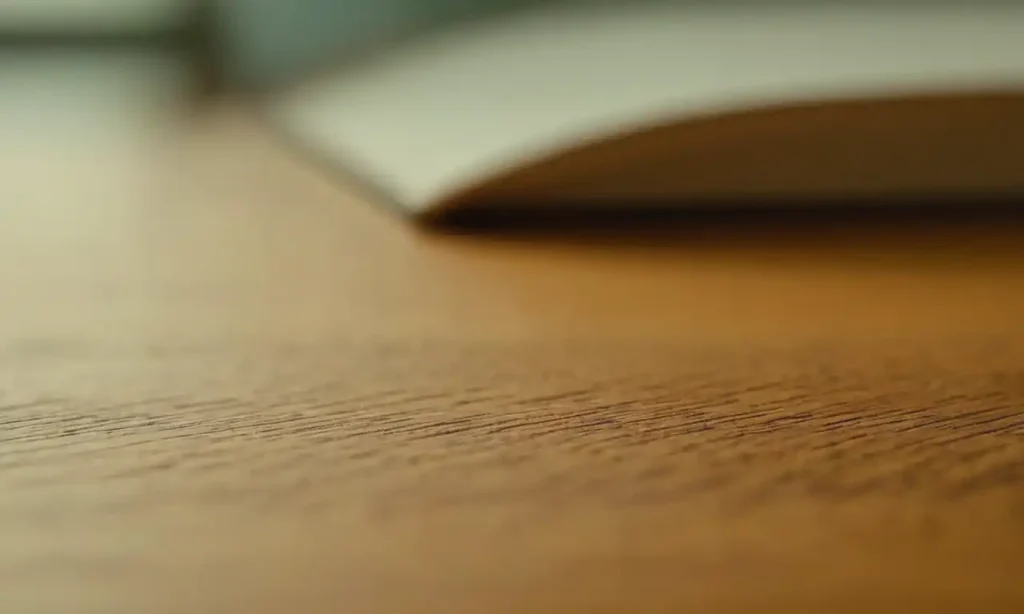 Una hoja de Microsoft Word con una línea eliminada de una tabla