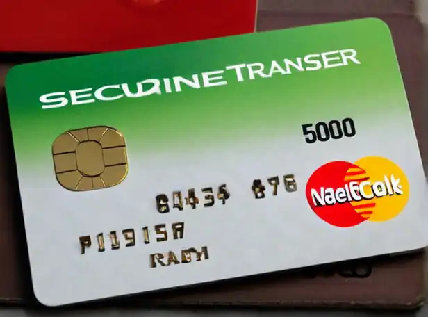 Secure online transfer money between cards