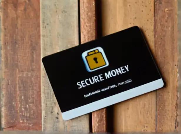 Secure online money transfer between two cards