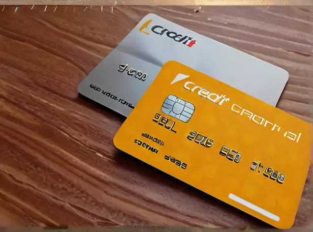 Credit card and debit card with subtle clues