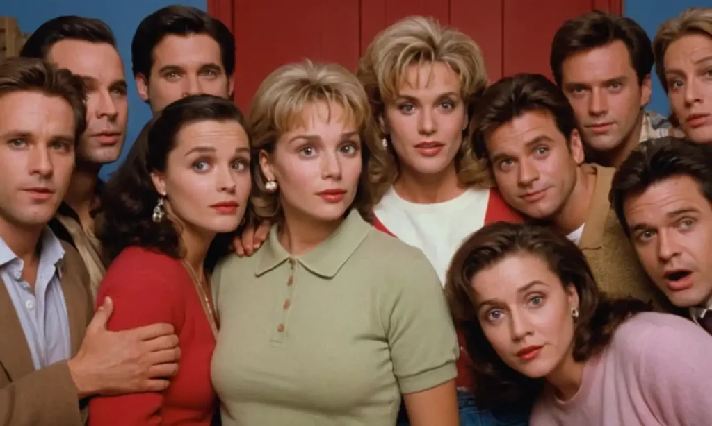 90's sitcom icons embracing nostalgia