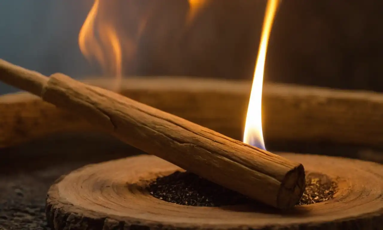 Palo Santo en un ambiente agradable y ordenado