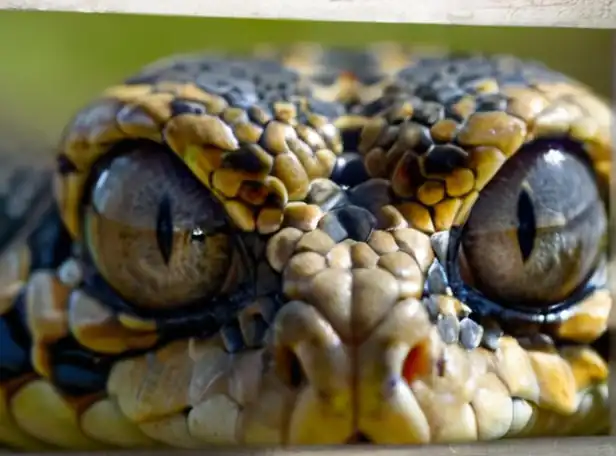 Snake venomous deadly eyes