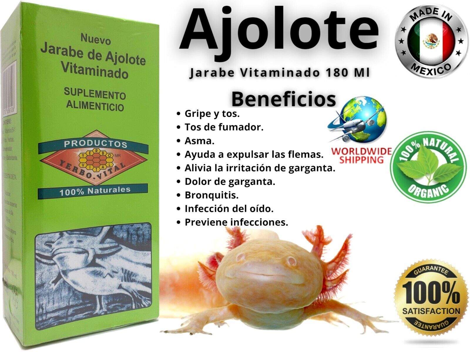 Alivia Tu Tos De Forma Natural Con El Jarabe De Ajolote Una Solución Efectiva Y Sorprendente 3470