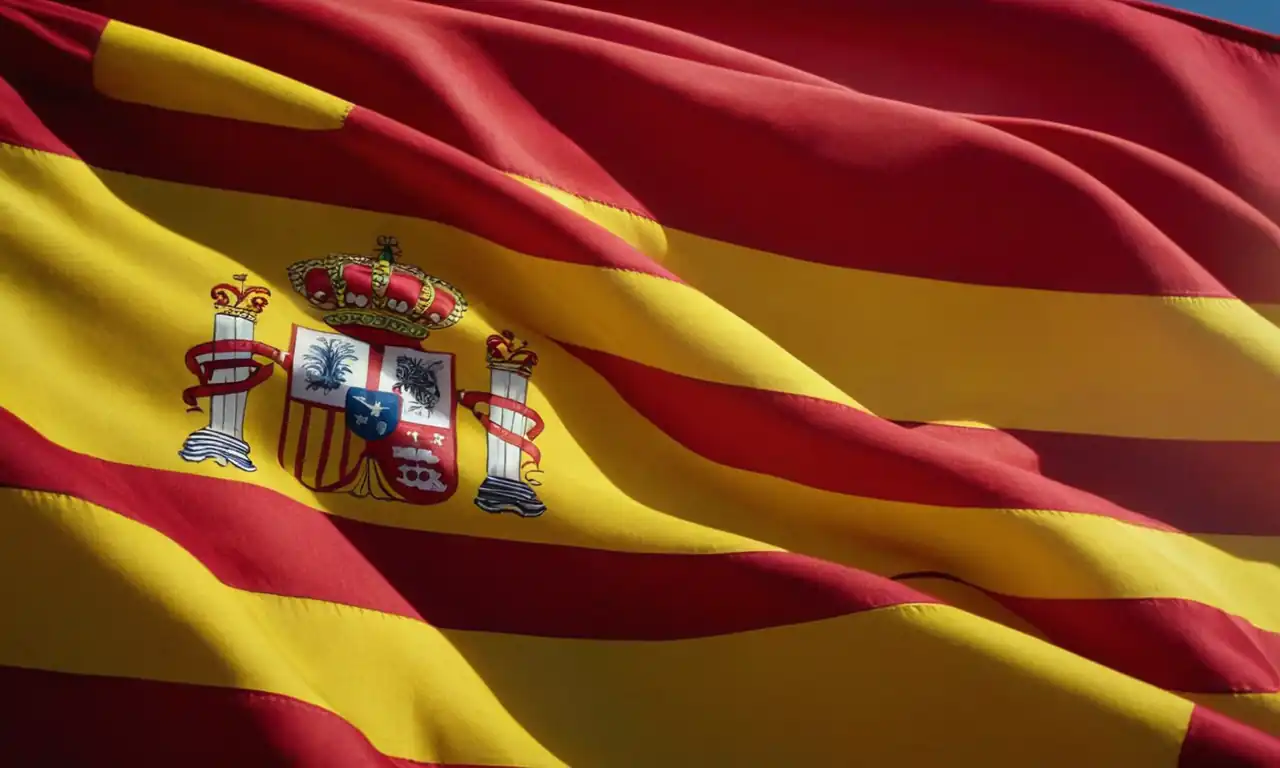 Bandera española con detalles de su historia y diseño