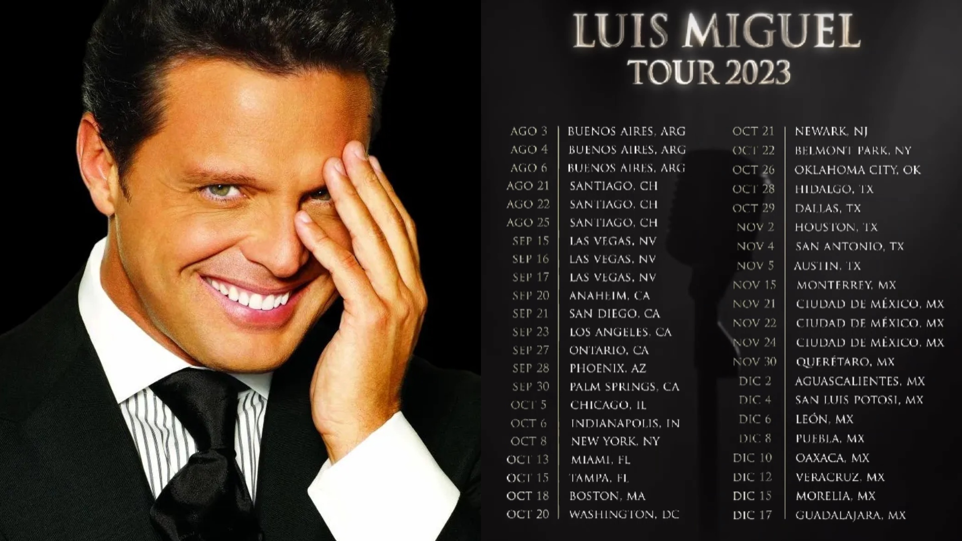 Boletos Luis Miguel CDMX Garantiza tu lugar en el concierto más