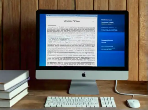 A computer screen displaying Microsoft Word pages