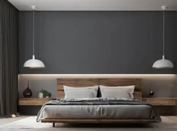 Luxurious gray tones and perfect color combinations for painting a master bedroom