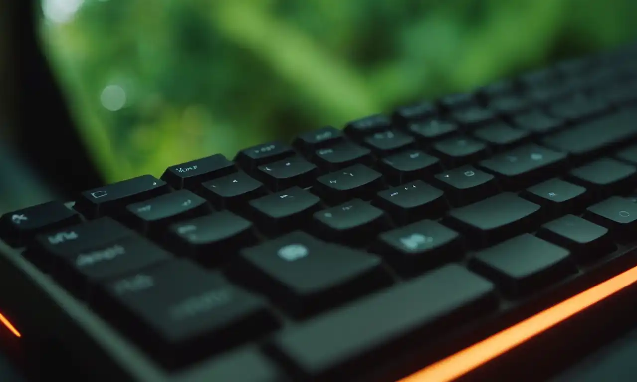 2 dedos poniendo puntos en un teclado