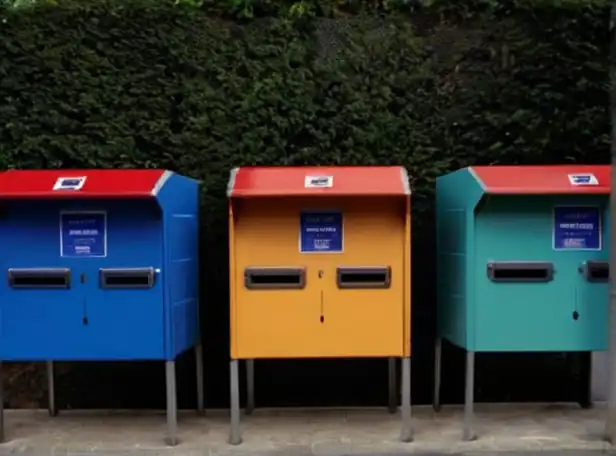 Electronic voting mailboxes and steps unfolding