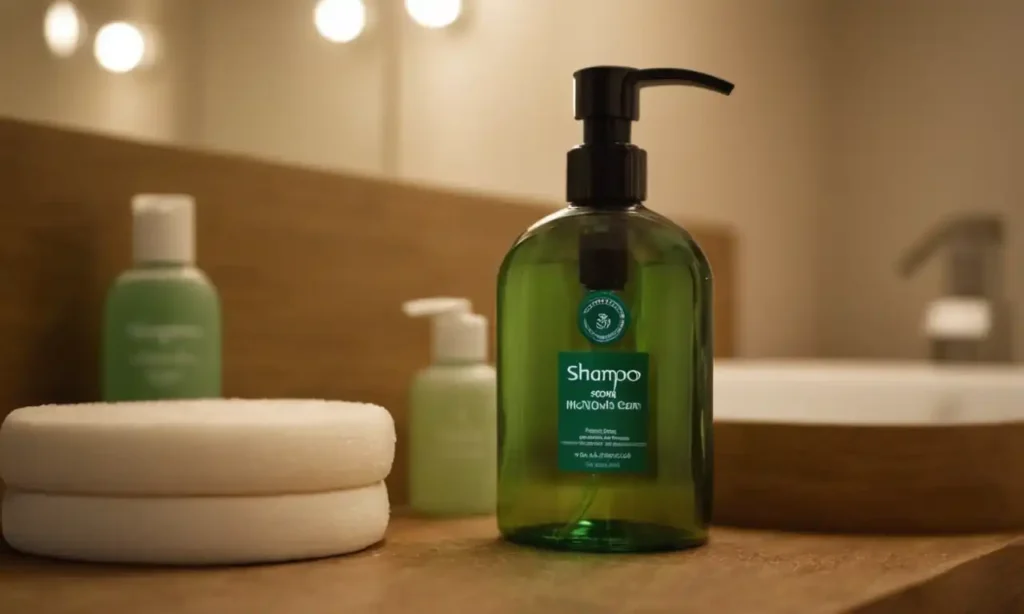 Shampoo bottle