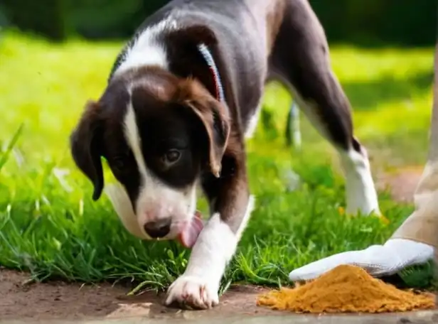 Natural remedies for dogs to avoid paw licking in a park