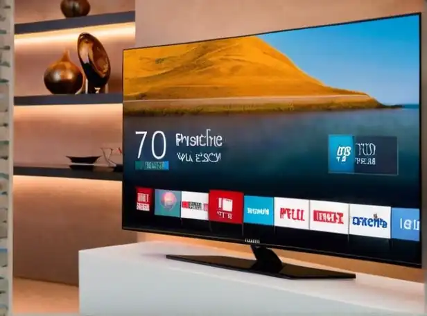 Smart TV screen displaying RTVE channel on Samsung